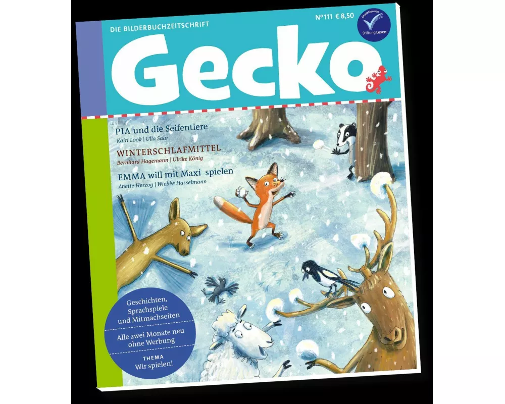 Gecko Kinderzeitschrift Band 111