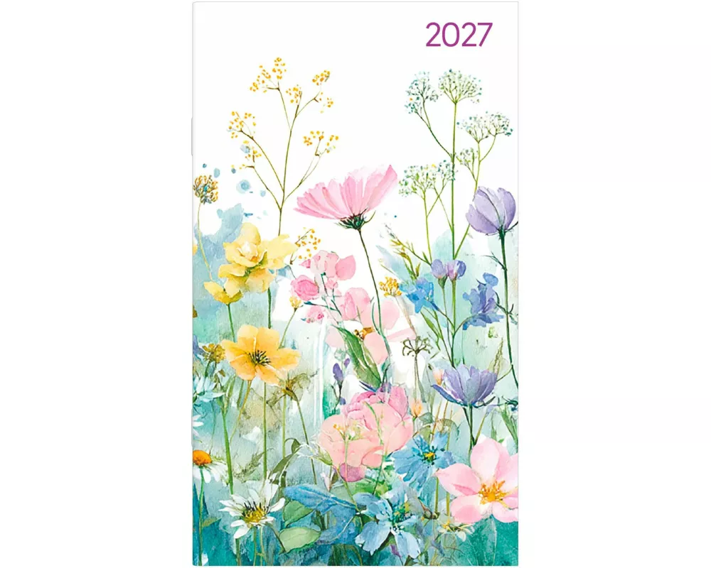 Miniplaner Style Blumenwiese 2027
