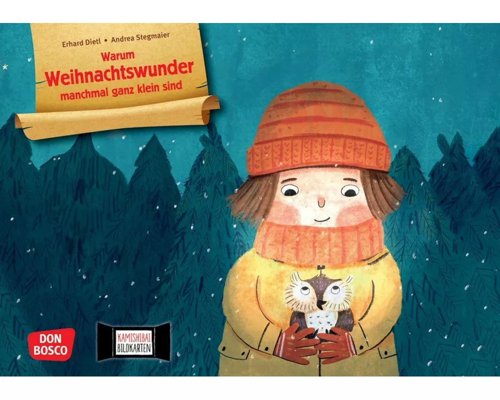 Warum Weihnachtswunder manchmal ganz klein sind. Kamishibai Bildkartenset