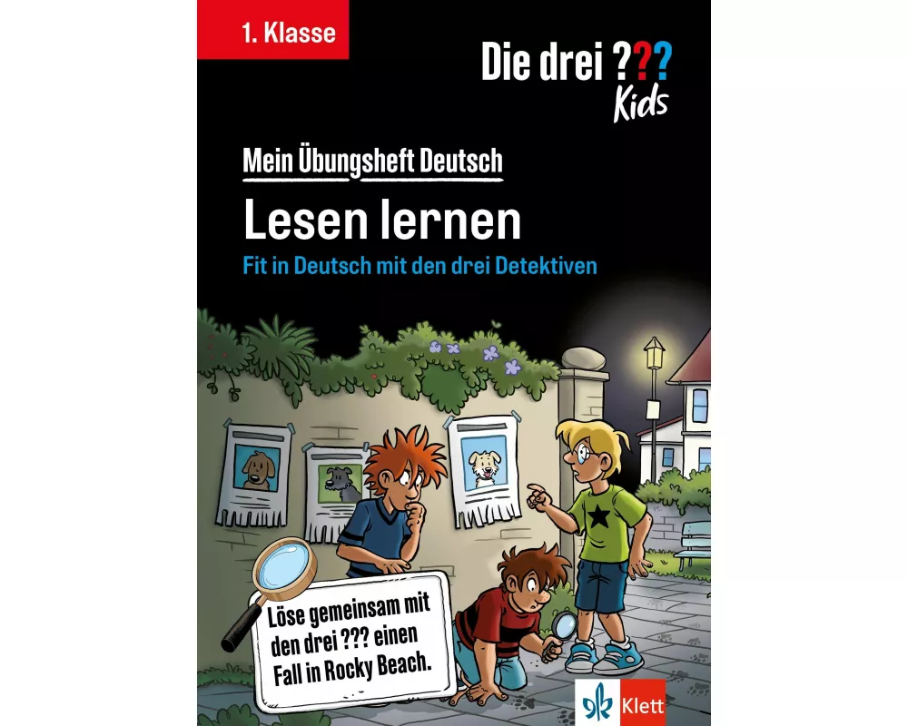 Die drei ??? Kids: Mein Übungsheft Deutsch 1. Klasse - Lesen lernen