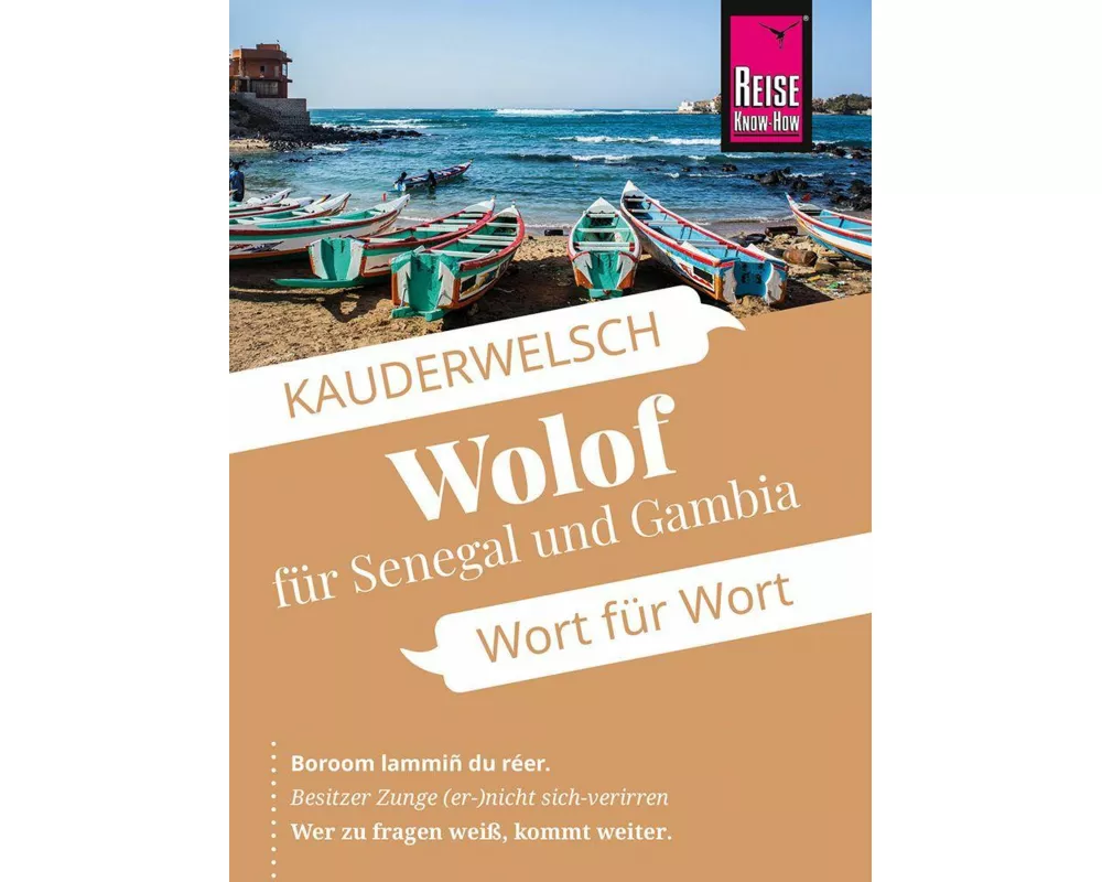 Reise Know-How Sprachführer Wolof für Senegal und Gambia - Wort für Wort