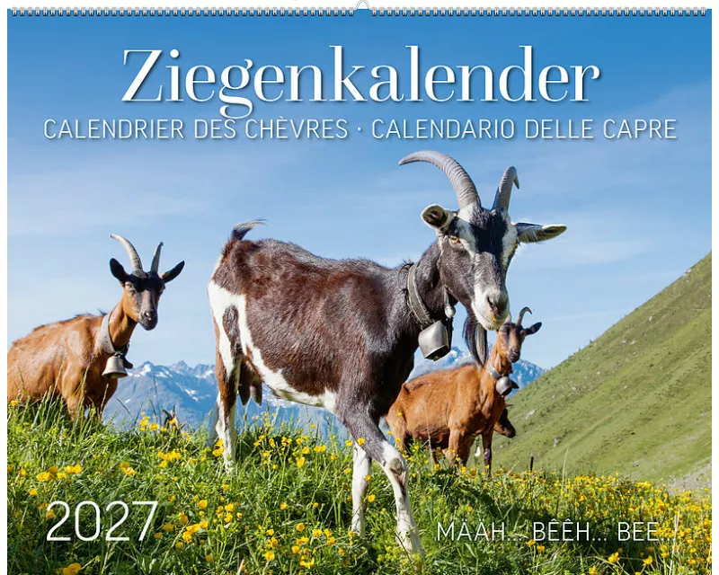 Ziegenkalender / Calendrier des chèvres / Calendario delle capre 2027