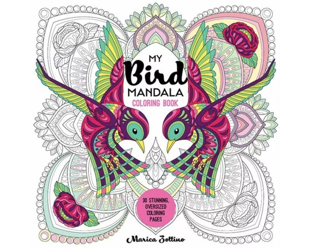 My Bird Mandala Coloring Book