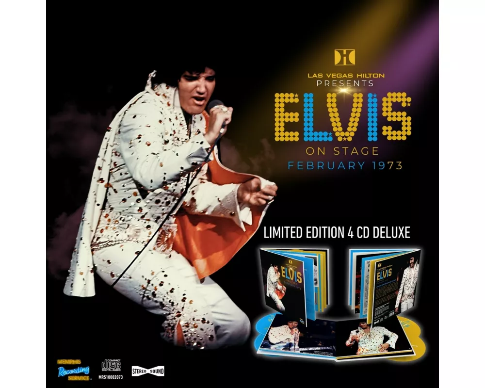 Las Vegas,on Stage 1973 (4CD Digibook)