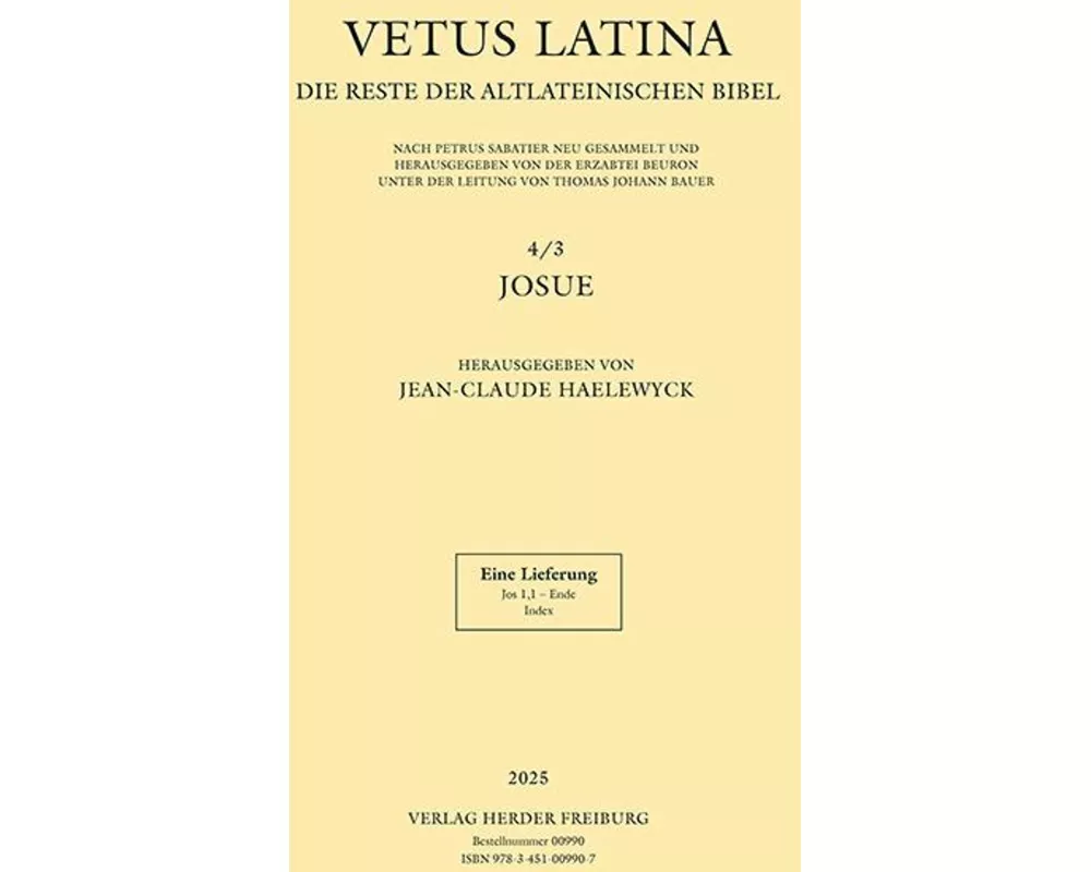 Vetus Latina - Josue