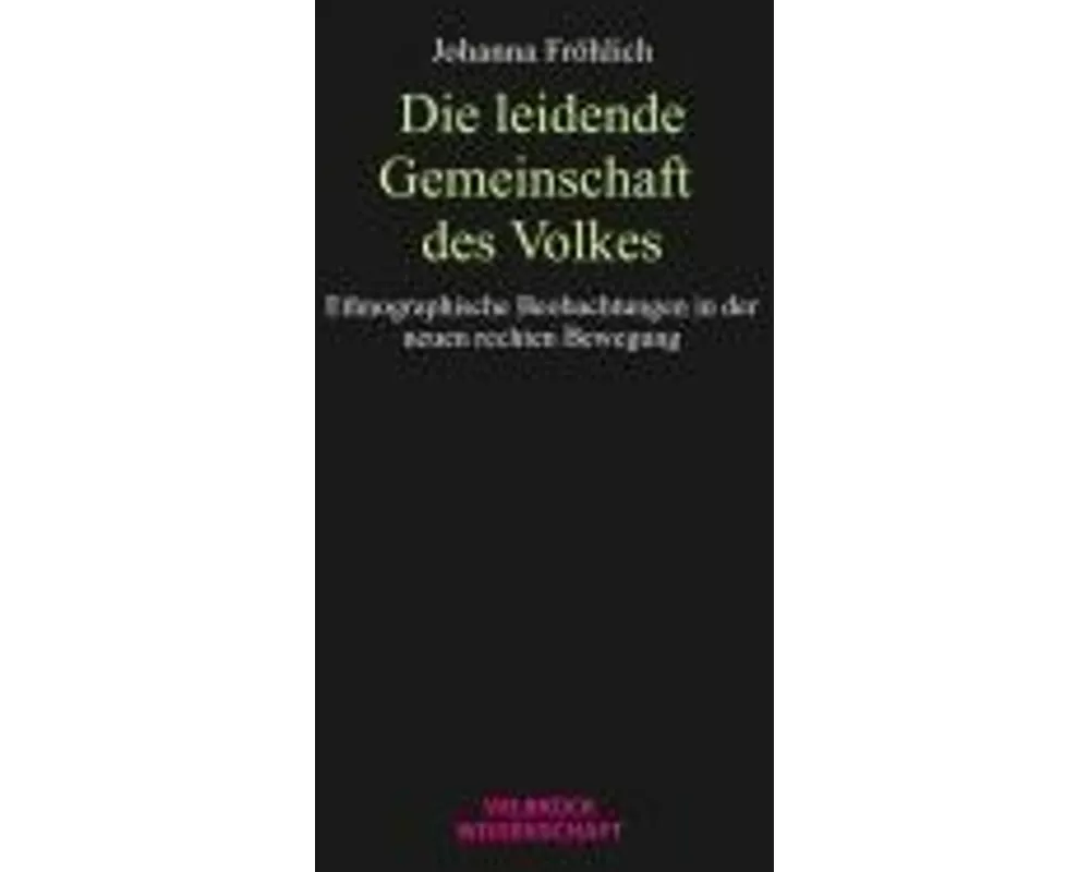 Die leidende Gemeinschaft des Volkes