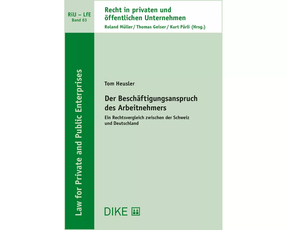 Der Beschäftigungsanspruch des Arbeitnehmers