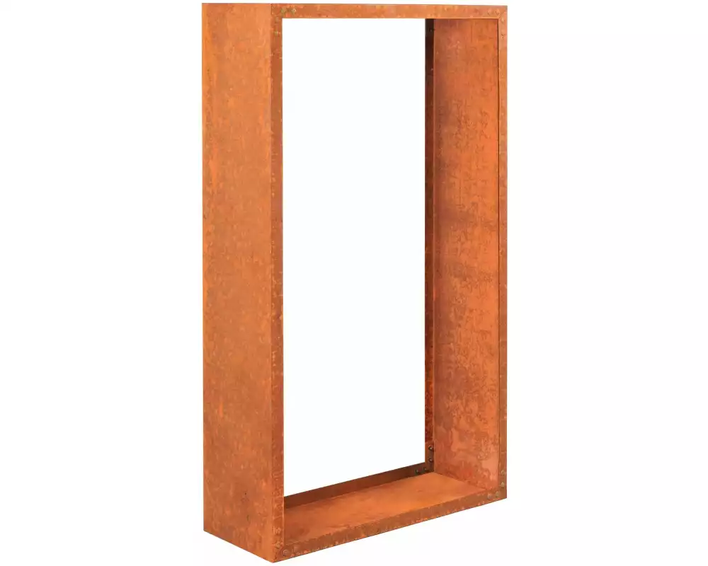 Innovesta Holzregal Corten, 94 x 35 x 149 cm, Rostbraun