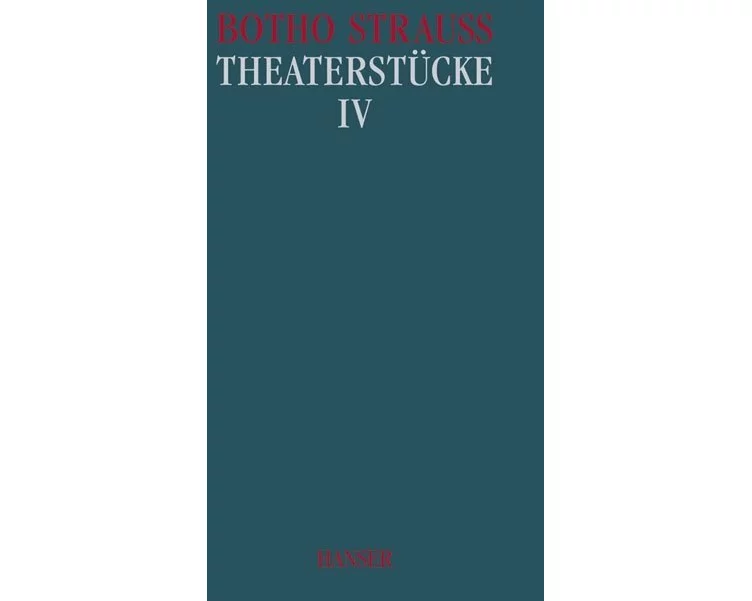 Theaterstücke Band IV