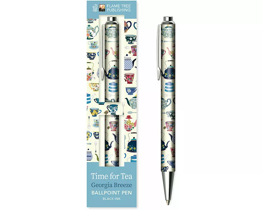Georgia Breeze: Time for Tea Boxed Decorative Ballpoint Pen