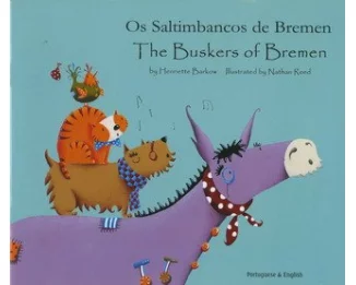The Buskers of Bremen in Portuguese and English