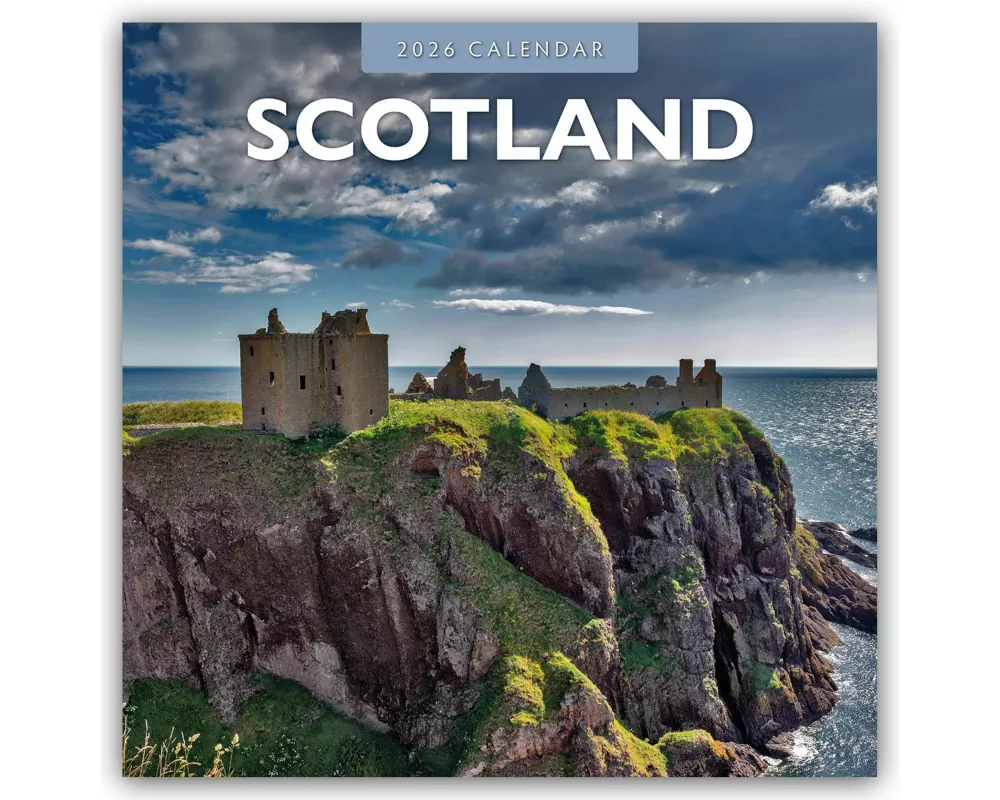 Scotland 2026 Square Wall Calendar
