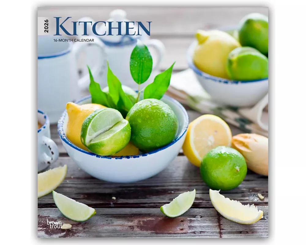 Kitchen - Küchenkalender 2026 - 16-Monatskalender