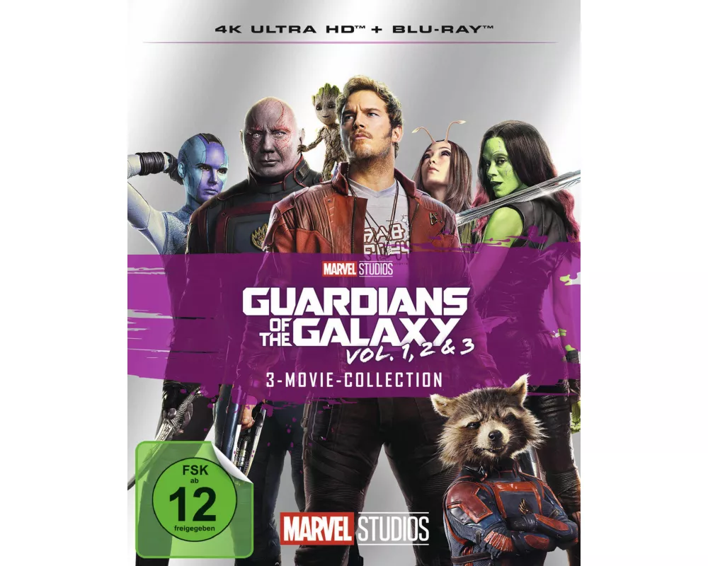 Guardians of the Galaxy 3-Movie-Collection UHD + Blu-ray