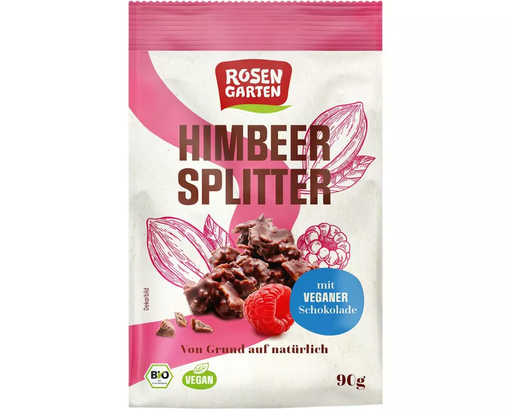 Rosengarten Himbeer-Splitter 90 g