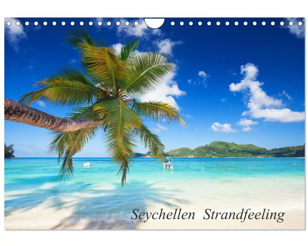 Seychellen Strandfeeling (Wandkalender 2026 DIN A4 quer), CALVENDO Monatskalender