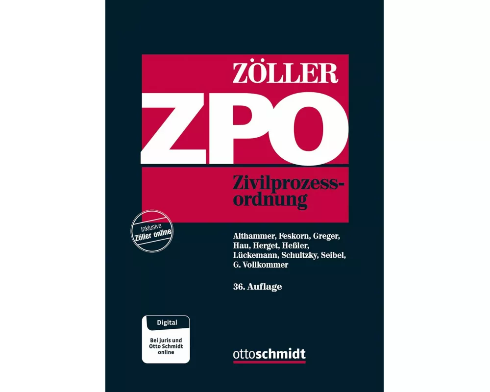 Zivilprozessordnung ZPO