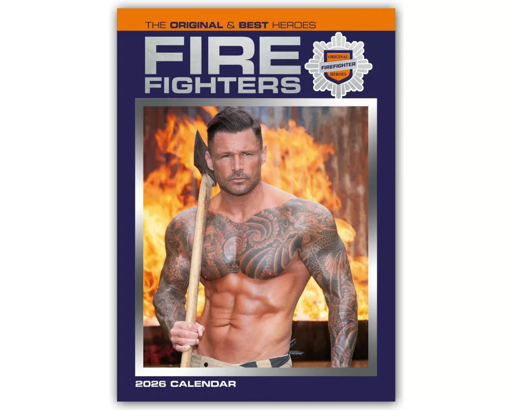 Firefighters A3 Calendar 2026