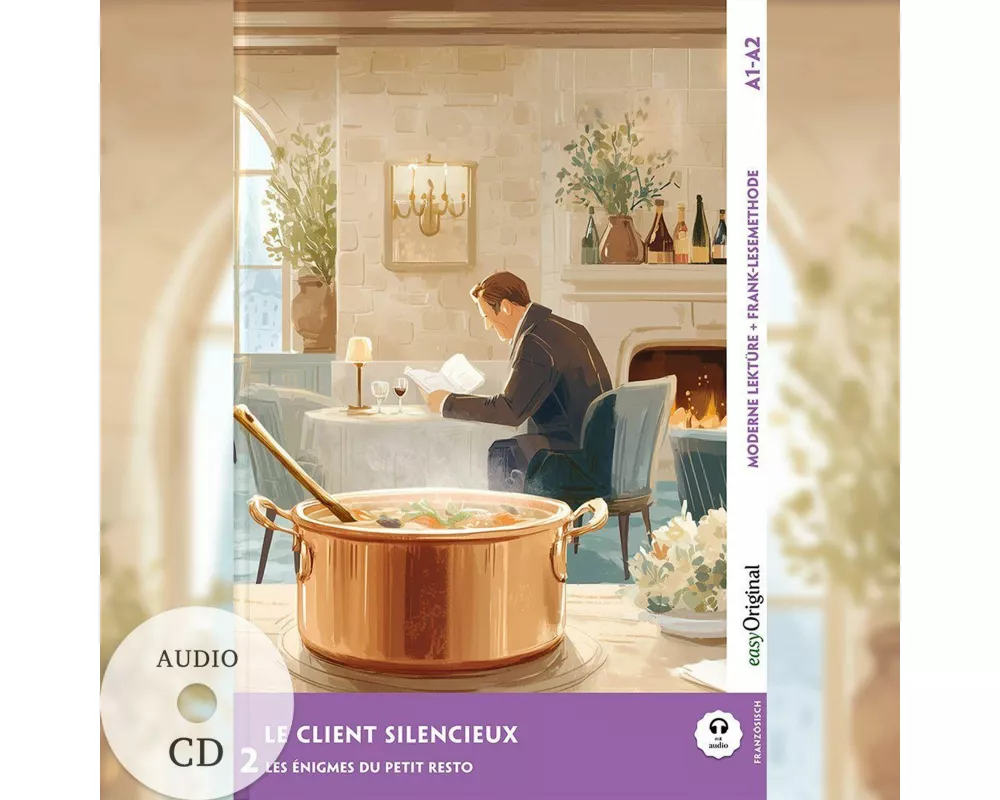 Le Client silencieux - Französische Krimi-Lektüre A1-A2 (+ Audio-CD)