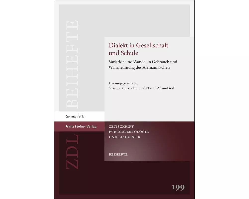 Dialekt in Gesellschaft und Schule