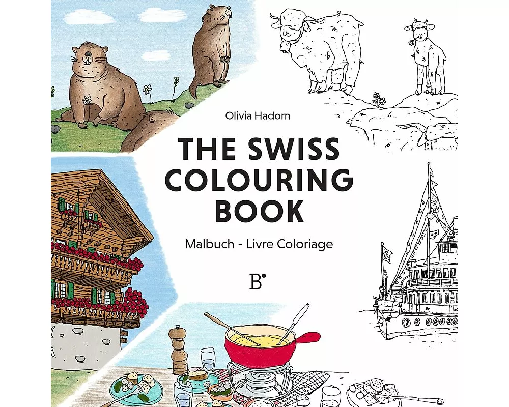 The Swiss Colouring Book