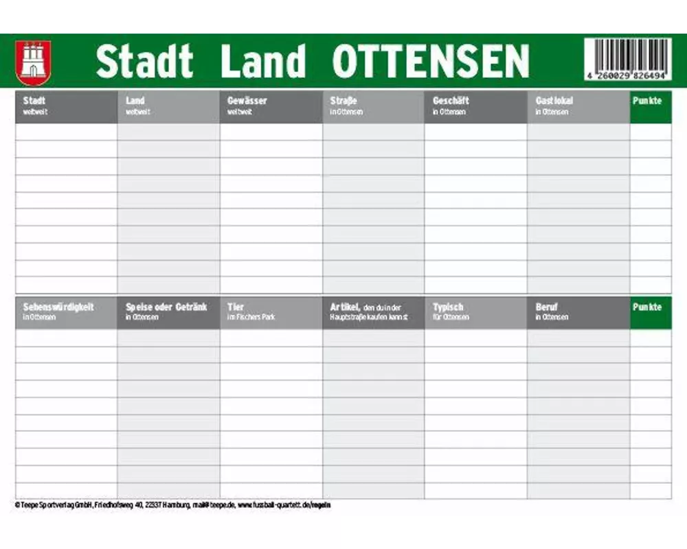 Hamburg: Stadt Land Ottensen