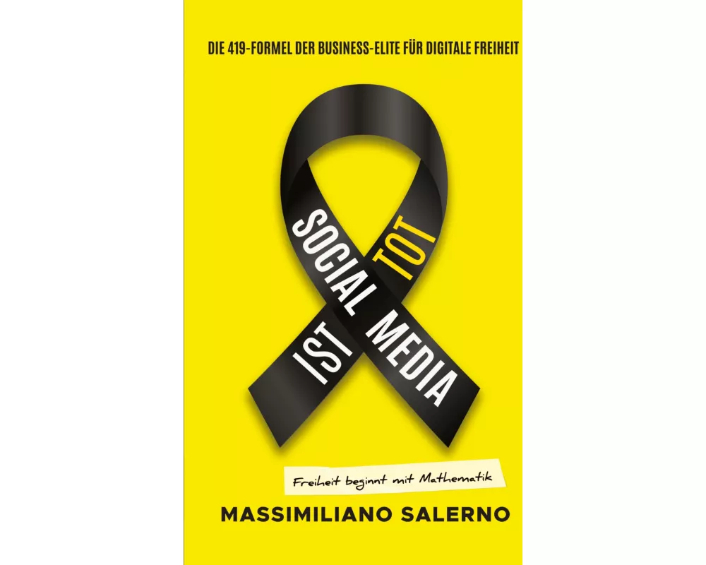 Social Media Ist Tot