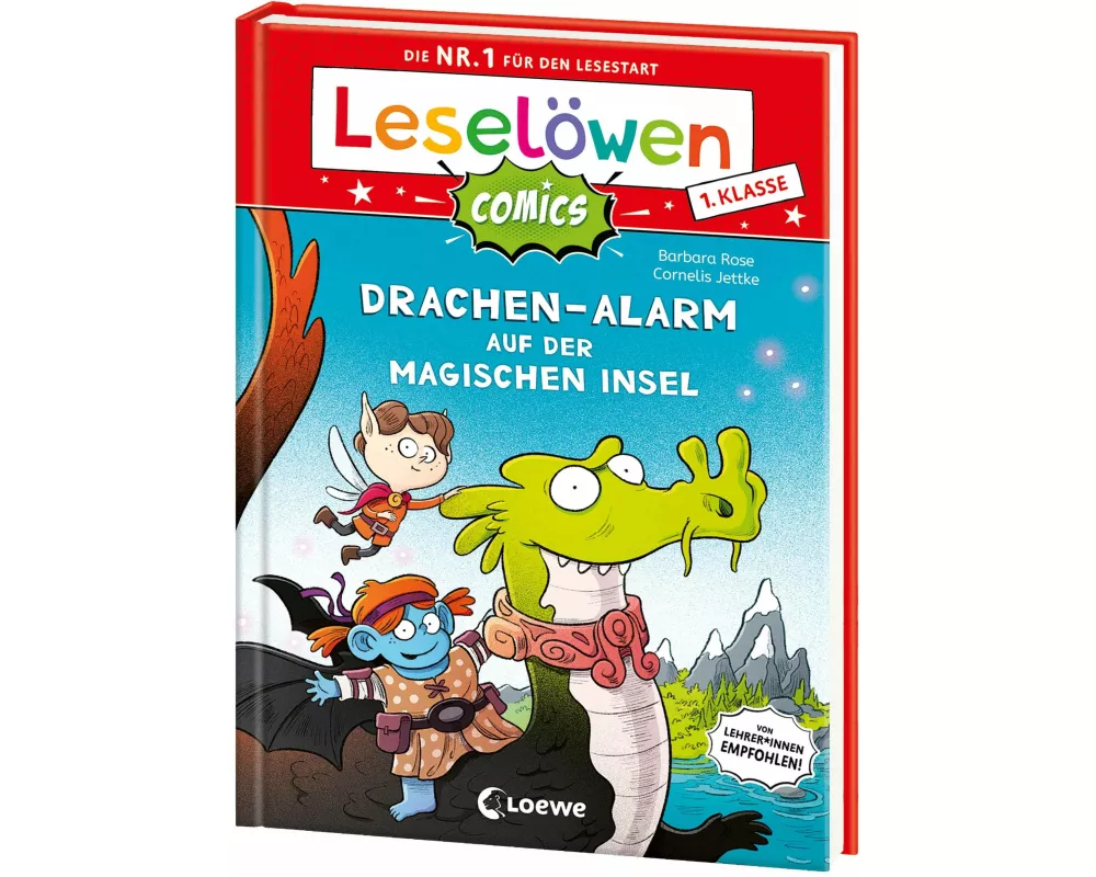 Leselöwen Comics 1. Klasse - Drachen-Alarm auf der magischen Insel