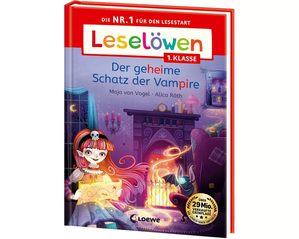 Leselöwen 1. Klasse - Der geheime Schatz der Vampire