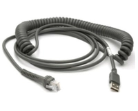 Zebra 4.60 m USB Data Transfer Cable for Scanner