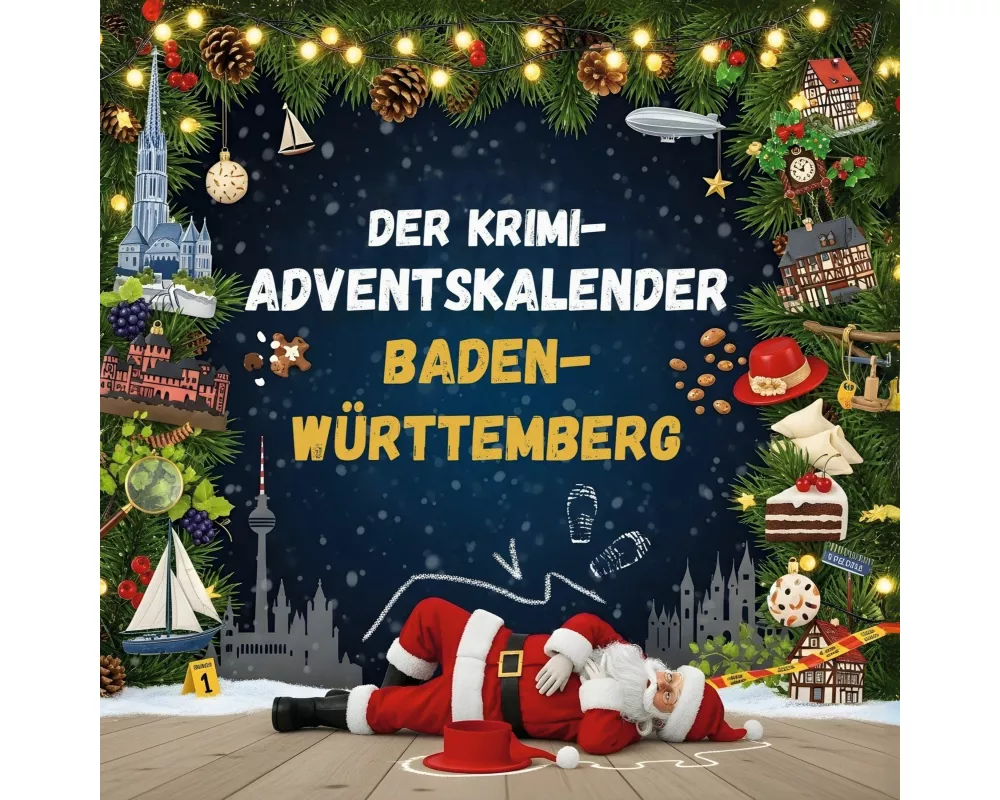 Der Krimi-Adventskalender Baden-Württemberg