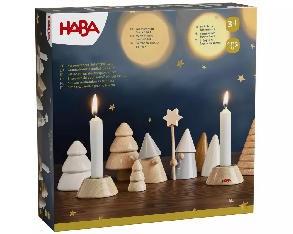 Kerzenständer-Set Wichtelwald