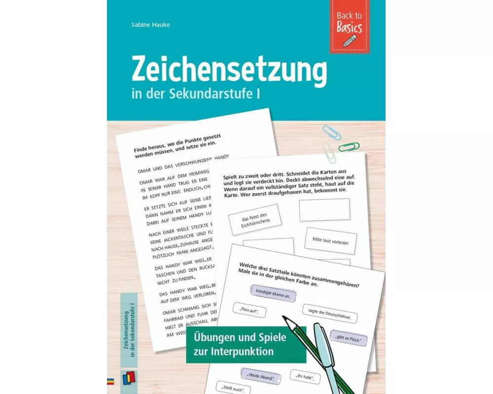 Zeichensetzung in der Sekundarstufe I