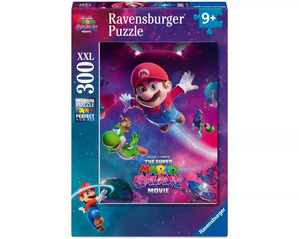 Kinderpuzzle 300 XXL Teile - Super Mario Galaxy Movie - Neue Abenteuer von Super Mario