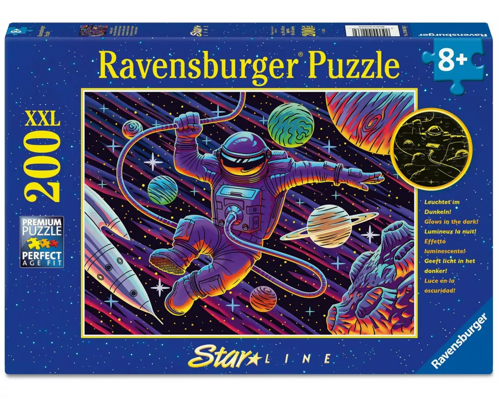Kinderpuzzle 200 XXL Teile - Ausflug ins All
