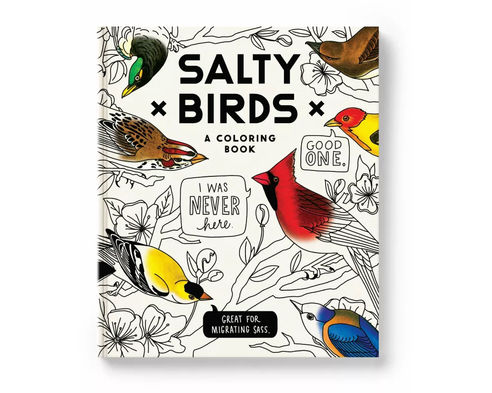 Salty Birds Coloring Book