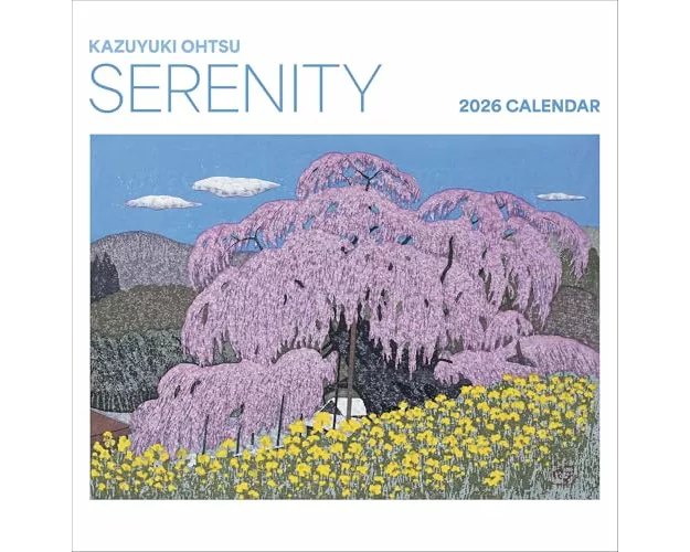 Serenity: Kazuyuki Ohtsu 2026 Wall Calendar