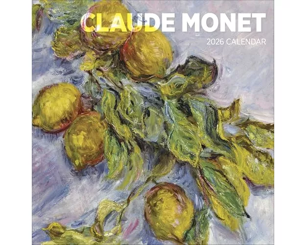 Claude Monet 2026 Wall Calendar
