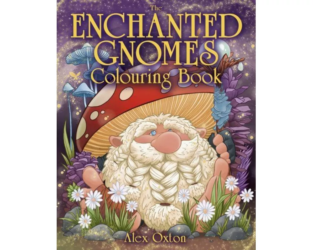 Enchanted Gnomes Colouring Book