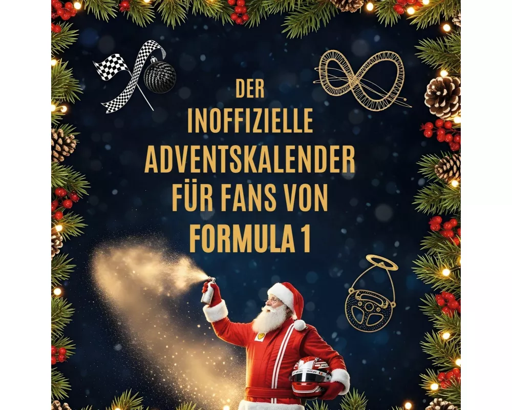 Der inoffizielle Adventskalender für Fans von Formula 1