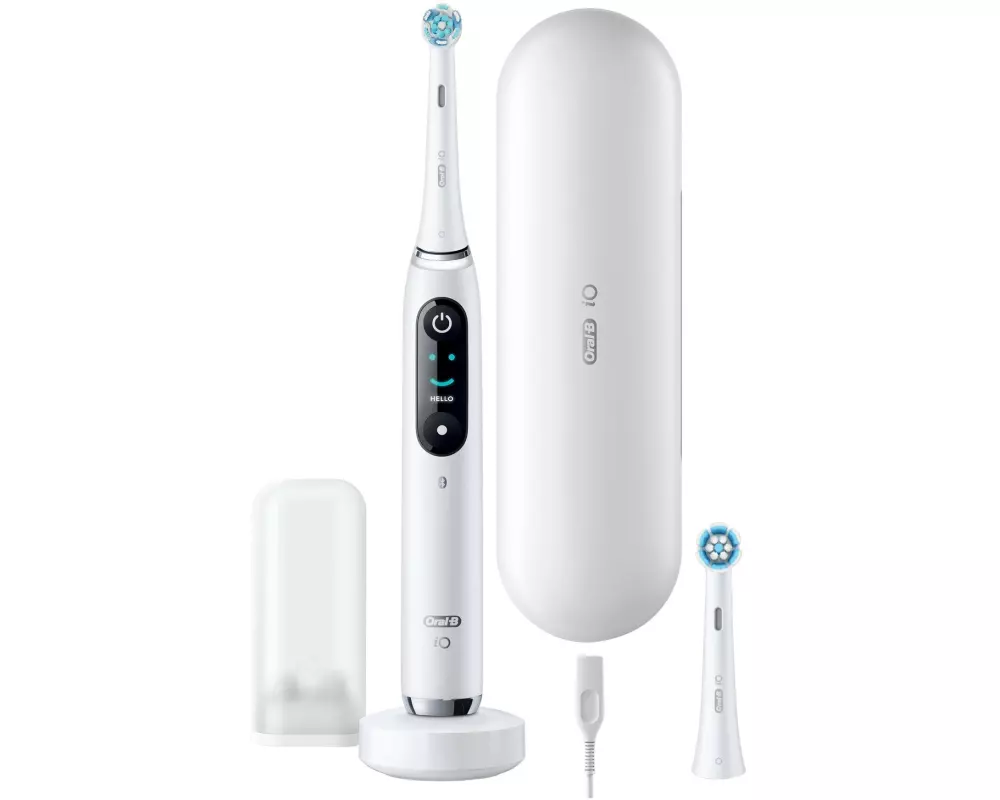 Oral-B Mikrovibrationszahnbürste iO Series 9N White Alabaster