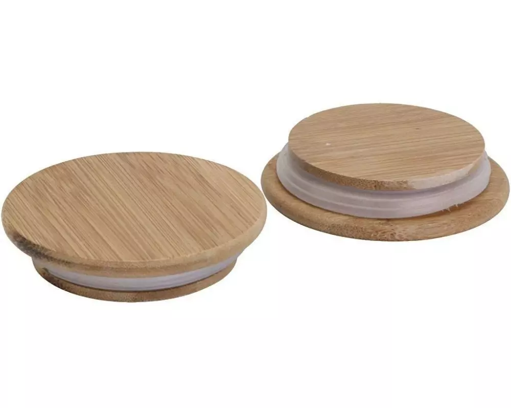 Creativ Company Deckel zu Keramiktöpfe 9 cm, 12 Stück