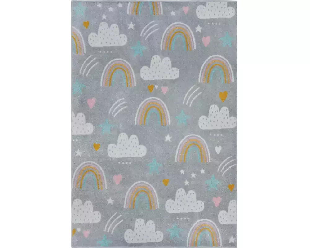 Hanse Home Dekoteppich Rainbow Cloud 160 x 235 cm, Grau