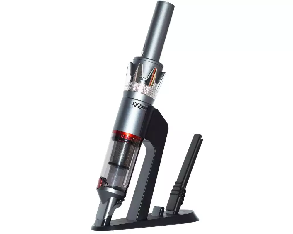 OHMEX Akku-Handsauger OHM-HVC-1482 Schwarz/Silber matt