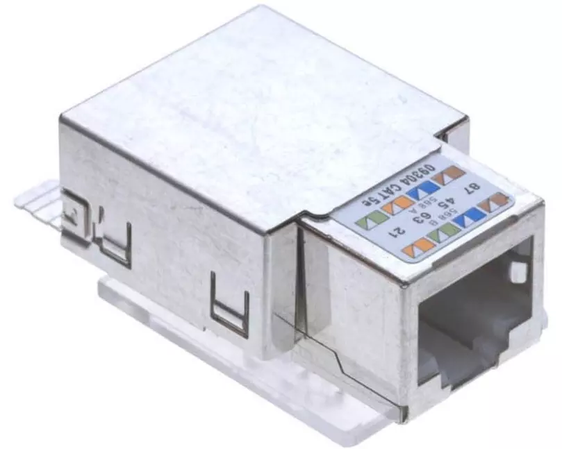 R&M Anschlussmodul R&M freenet Cat. 5e, 1x RJ45 geschirmt