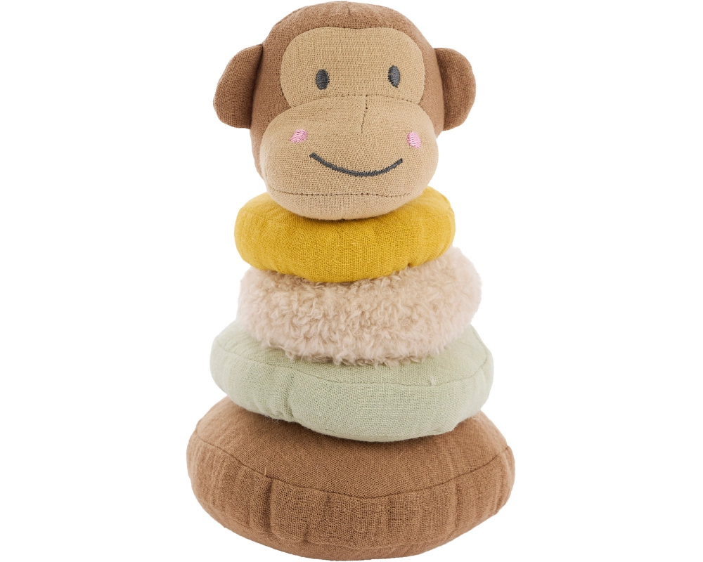 JABADABADO Stapelturm Affe 20cm K147 Textil