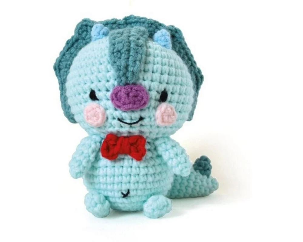 Graine Créative Häkelset Amigurumi Dinosaurier 10 cm
