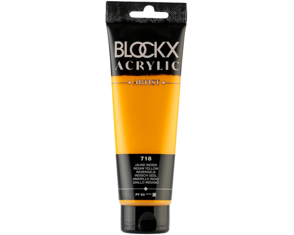BLOCKX Acrylfarbe 120ml 60718BXC indischgelb