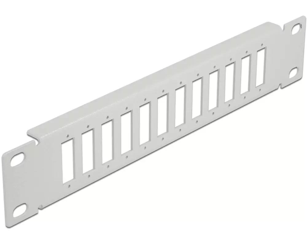 Delock Verteilerplatte 10″ LWL Patchpanel 12 Port für SC / LC