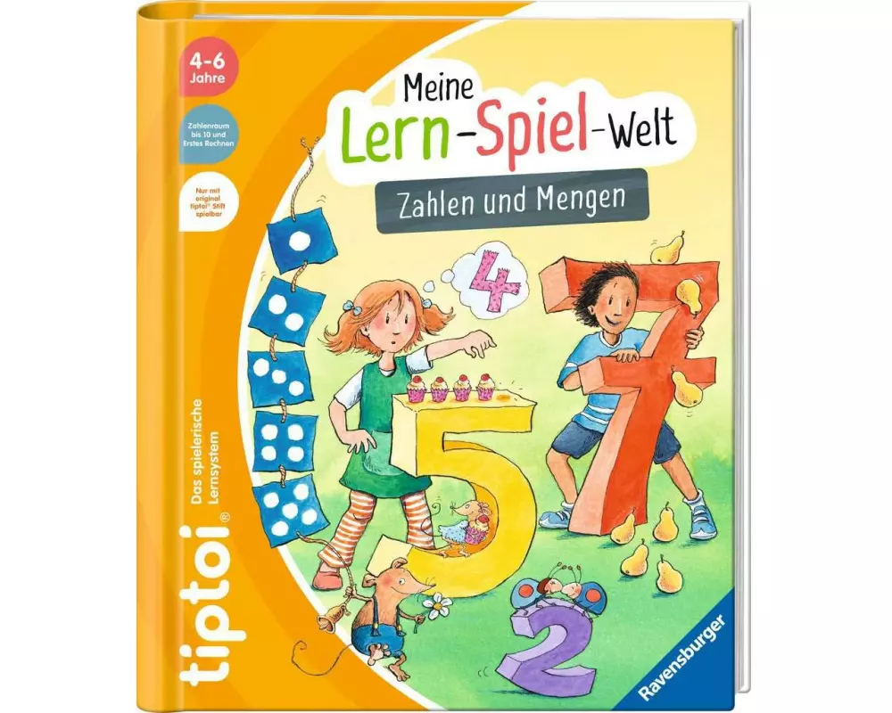 tiptoi Lernbuch Meine Lern-Spiel-Welt: Zahlen und Mengen